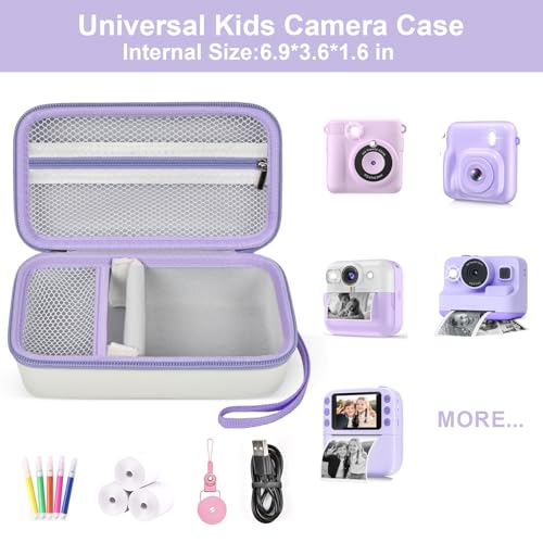 Estuche para cámara instantánea para niños blanco miniatura 2