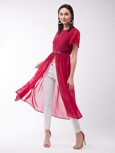 Image of Miss Chase Women's Off Shoulder Half Sleeves Maxi-Length Top