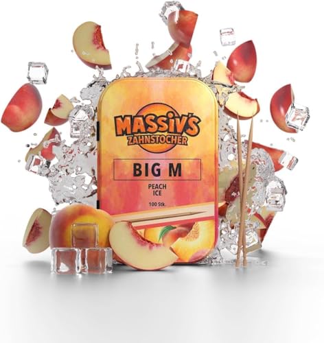 Massiv's Zahnstocher - Zahnstocher mit Geschmack – BIG M...