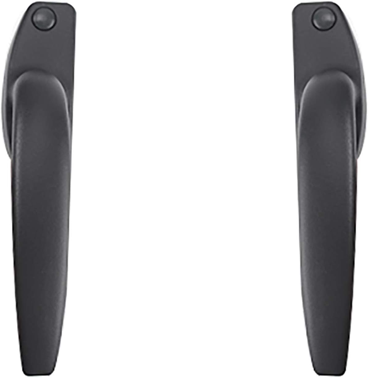 Window Handle, Window Locks, Door and Window Handles, a Pair of Left and Right Push-Out Window Handles, Curtain Handle Drive Lock, Two-Point Lock Window Rod(Color:Svart)