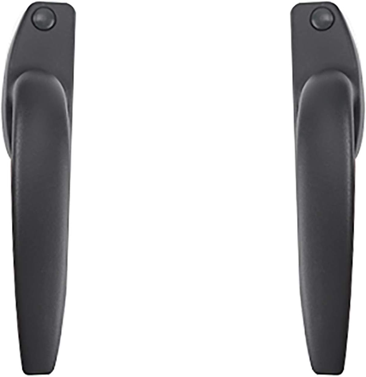 ROHCGHC Door and Window Handles, Universal Window Handle,Replacement Window Handles, Handle, Locks, Door and Handles, a Pair of Left and Right Push-Out(Svart)