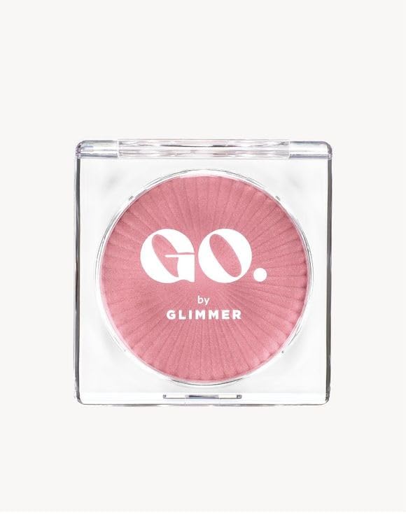 GO. by Glimmer Cheek & Eye Shadow | Multi-Use Blush & Eyeshadow Powder | Silky Lightweight Formula | 0.17 oz | Feminine