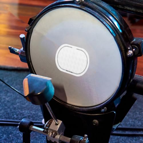 2 adhesivos protectores para pedal de bombo doble miniatura 4