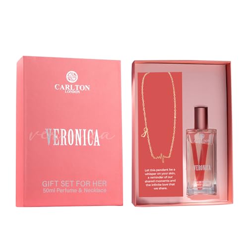 Carlton London Women Musk Gift Set | Gift For Girlfriend, Wife | Veronica Liquid EDP (50Ml) + Necklace | Elegant Jewelry & Fragrance | Gift For Women Carlton London Women Musk Gift Set | Gift For Girlfriend, Wife | Veronica Liquid EDP (50Ml) + Necklace | Elegant Jewelry & Fragrance | Gift For Women