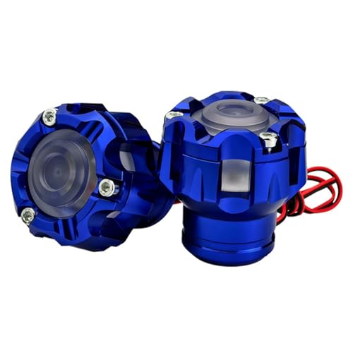 Protector de horquilla delantera de motocicleta anticaídas y luces LED 6