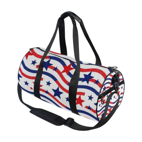 Bolsa deportiva redonda para hombres y mujeres con bolsillo interior para viaje