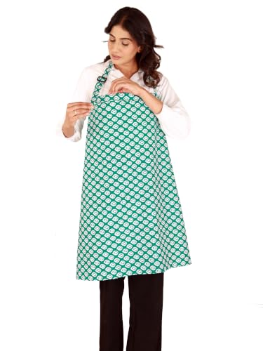 Image of Switchon Feeding Apron Cover Maternity Cover 100% Cotton Maternity Breastfeeding Multipurpose for Mothers