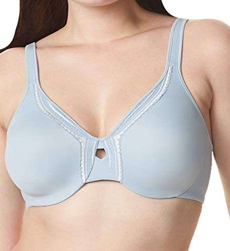Olga Women's Plus Size Butterfly Effect Minimizer Bra, Bluefog, 36DD