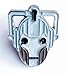 Pin's en métal émaillé Doctor Who Enemy Cyberman (Cyber Man Face)
