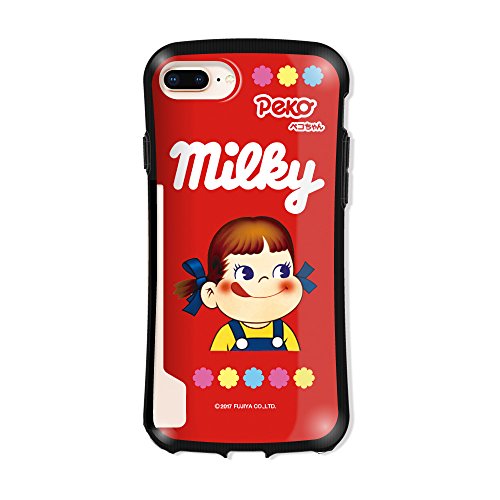 iPhone8plus iPhone7plus iPhone6splus iPhone6plus ケース 耐衝撃 ペコちゃん A. ミルキーパッケージ かわいい キャラクター お菓子 不二家 ソフトケース アイフォン8プラス アイフォン7プラス アイフォン
