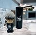 G.B.S Vegan Synthetic Shaving Brush, Black