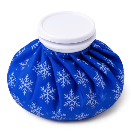 Bolsa De Gelo E Água Quente Flexível Reutilizável Capacidade 500Ml