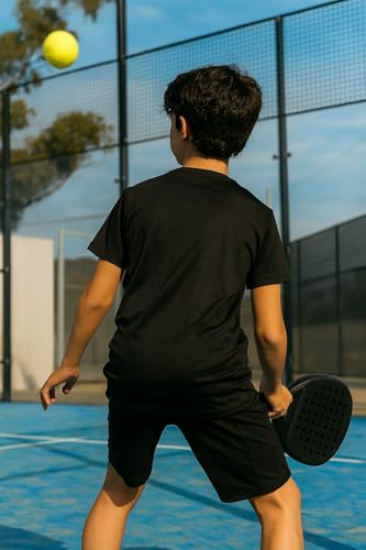 Image of Armisto Boys Drifit T-Shirt /Sweat Absrobent /Badminton, Pickleball, Paddleball, Cricket, Cycling, Volleyball, Running (All Sports)