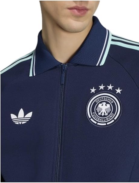 adidas Herren Jacke Größe XL 190 cm Originals Deutschland DFB 2026 Blau
