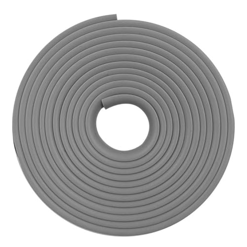 Lawnoval 2M - Tiras protectoras de gel de sílice para scooter eléctrico, resistentes al desgaste y a los arañazos, con fuerte, color negro