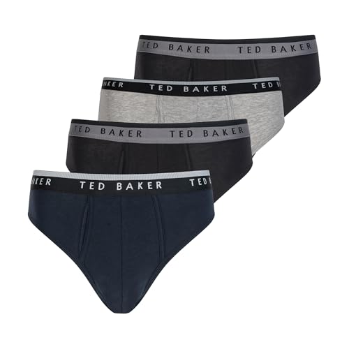 Ted Baker Men's 4 Pack Cotton Stretch Briefs
