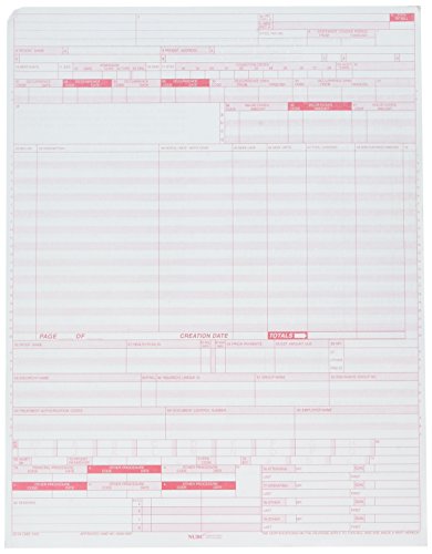 DiscountTaxForms UB-04 (CMS 1450) formulario de reclamo de seguro de salud (Paquete de 500 hojas)