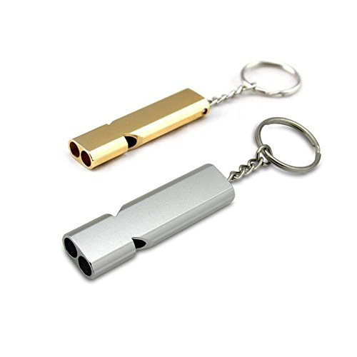 Petall Pet Dogs Recall Training Whistle Basic Whistle Durable for Training Sport Game Outdoor Help 2 Pack