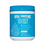 Vital Proteins Collagen Peptides Powder Supplement (Type I, III) - Hydrolyzed Collagen - Non-GMO - 20g per Serving - Unflavored 567g Canister, 1-Pack