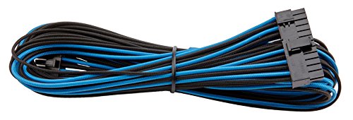 Kit Premium de Cabos Sleeved, Corsair, Cabos Sleeved Premium, Outros Componentes, Azul/Preto