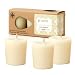 Root Scented Seeking Balance Relax Votive Candles, Illuminate Juniper Rosewood, Box of 3