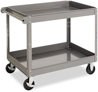Tennsco - Two-Shelf Metal Cart, 24w x 36d x 32h, Gray SC-2436 (DMi EA