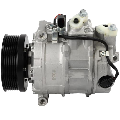 Image of ECCPP AC Compressor for Volkswagen Passat 4.0L 2002-2004 | for Volkswagen Touareg 3.2L 2004-2005 for Porsche Cayenne V6 3.2L 2004 Fast Cooling AC Compressor with Clutch