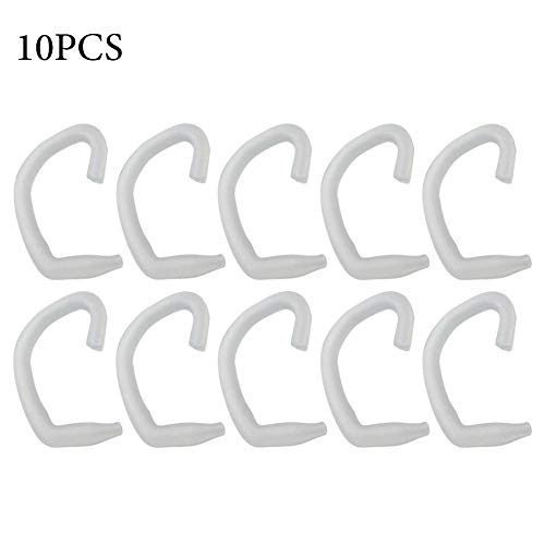 Briskay 10PCS Silicona Earloop Cover Suave Cómodo Protección para Los Oídos Gancho Earbud Gel