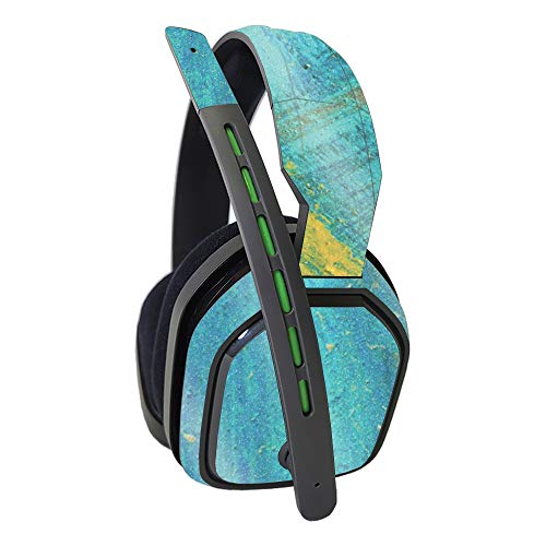 MightySkins Glossy Glitter Skin Compatible with Astro A10 Headset - Acrylic Blue | Protective, Durable High-Gloss Glitter Finish | Easy to Apply and Change Styles | Made in The USA