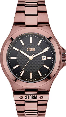 Montre STORM LONDON 47266/BR en acier haut de gamme cadran noir