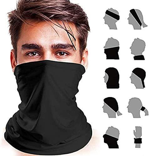 Unisex Neck Gaiter Face Mask | Multipurpose Bandana Face Cover for Men & Women | Breathable Neck Warmer Mask for Outdoor Activities, Travel, Cycling & Daily Use-image-41