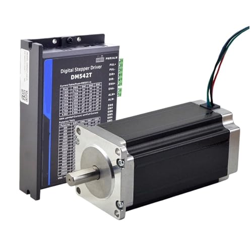 Moteur pas à pas boucle ouverte 23Nm et pilote DM542T pour axe CNC