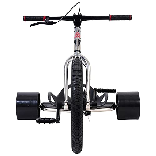 Triad Notorious 4 Drift Trike - Chrome Black