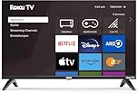 RCA Smart TV 24 Zoll (60 cm) WiFi Fernseher Roku TV HD Ready mit Triple Tuner, App Store, Prime Video, Netflix, YouTube, DAZN, Disney+, RK24HF1