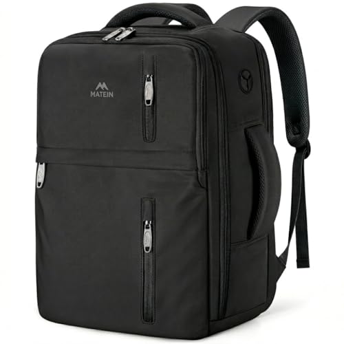 MATEIN Mochila 40x30x20 para Ryanair, Mochila Viaje con Bolsa Impermeable