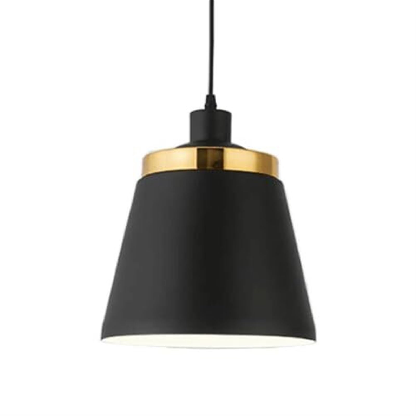 SYAXVOM Creative Colorful Chandelier Lampshade - Nordic Style Iron Pendant Light, E27 Base Ceiling Hanging Lamp for Balcony and Restaurant Decoration(Dark)