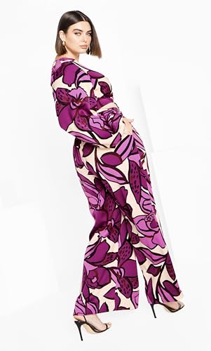 City Chic Women's Apparel Women's Fiesta Print Pant3