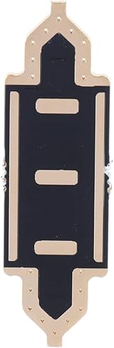 Miniatura 3 de ECCPP Bombilla LED de festón de 0.079 x 1.614 in, interior azul 3-5730-SMD 211 212-2 214-2 211-2 214-2 6411 560 569 578 apta para cúpula de mapa,