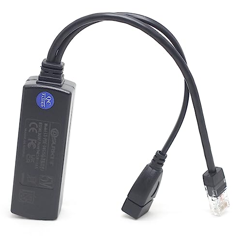 DSLRKIT - Splitter PoE attivo, da 48 V a 5 V