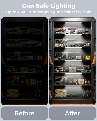 Image of ASOKO Door Activated Gun Safe Light Kit, 6-Bar 6000K