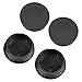 Frame Tube Plug Set of 4 - Fits 99, 2000, 2001, 2002, 2003-2014, 2015, 2016, 2017, 2018 Chevy Silverado 1500 and 1999-2018 GMC Sierra 1500 - Rear Wheel Well Hole Cover Cap - Anti-Whistle Truck Bed Plu