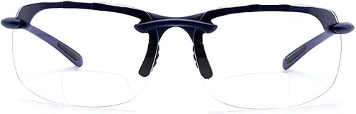 VITENZI Gafas de seguridad bifocales con lectores envueltas alrededor de la lupa deportiva, gafas protectoras de lectura de seguridad Monza VITENZI Gafas de seguridad bifocales con lectores envueltas alrededor de la lupa deportiva, gafas protectoras de lectura de seguridad Monza
