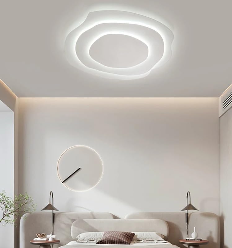 Plafonnier moderne à LEDs blancs et luminaires d'intérieur design pour salon et chambre