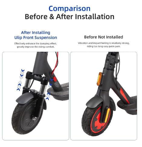 Upgraded Scooter Hydraulic Front Shock Absorber For Xiaomi M365