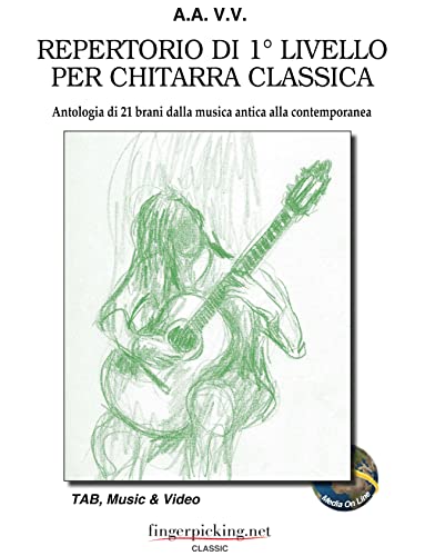  Repertorio di 1° livello per Chitarra Classica - Video on line