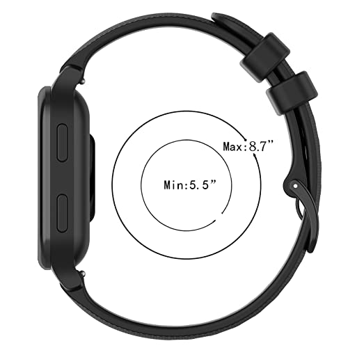 Correa de silicona 22mm para Garmin Forerunner 255 miniatura 5