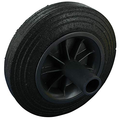 MGB Roue pour poubelle à roulettes en caoutchouc plein 200 mm
