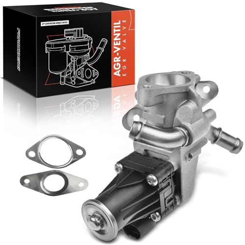 Frankberg EGR Valve 5 Pins Compatible with Transit FA 2.2L TDCi 2007-2010 Exaust Gas Recirculation Valve Relay 2.2L HDI 110 130 150 2011-2021 Defender L316 2.2L Td4 4x4 2011-2016 BK2Q9D475CB