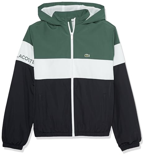 Lacoste Kids' Recycled Polyester Zip Up Jacket