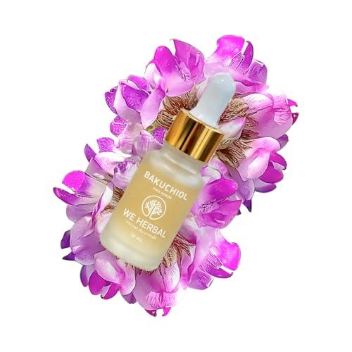 Image of Bakuchiol Anti-Ageing Serum 10ml, Natural Retinol Alternative with Rosehip & Almond Oil, Targets Acne-Causing Bacteria, Reduces Pimples, Fine Lines & Dark Spots, No Chemicals or Fragrance